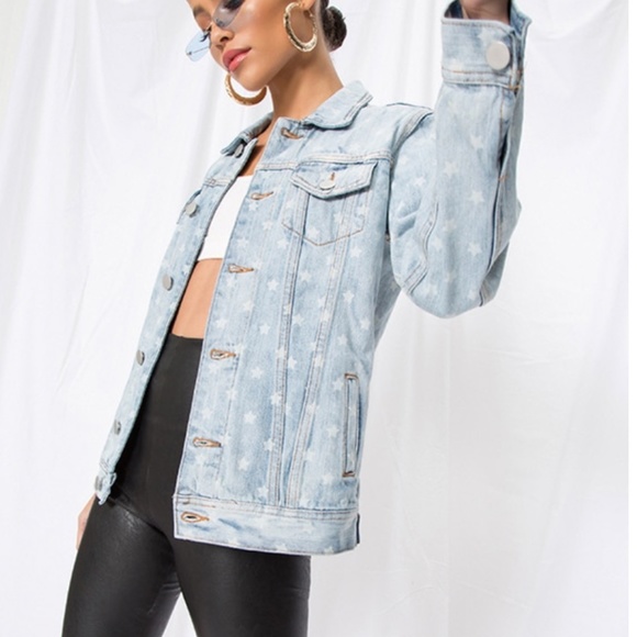 superdown Jackets & Blazers - Super Down Star Demin Jacket
